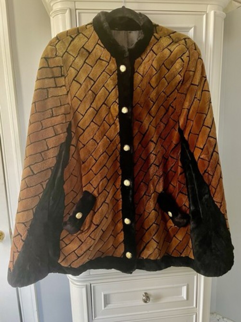 Vintage Sheared Mink Cape - One Size